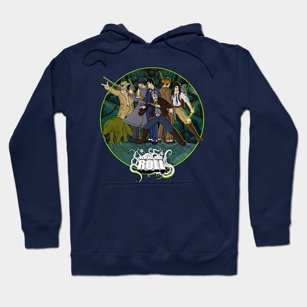 Two Headed Serpent Hoodie by How We Roll Podcast